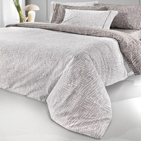 Σεντόνια Cuba (Σετ 4τμχ) Grey Guy Laroche Υπέρδιπλo 240x265cm 100% Βαμβακερό Περκάλι