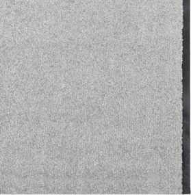 vidaXL Χαλάκι Εξώπορτας Γκρι και Μαύρο 120 x 400 cm 100% Πολυαμίδιο