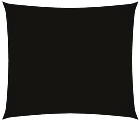 vidaXL Πανί Σκίασης Ορθογώνιο Μαύρο 2,5 x 3 μ. από Ύφασμα Oxford