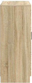 vidaXL Πλαϊνό γραφείο με συρτάρι Sonoma Δρυς 66 x 34,5 x 87 εκ.