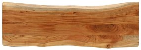 vidaXL Επιφάνεια Τραπεζιού Ορθογώνια 140x40x3,8 εκ. Μασίφ Ξύλο Ακακίας