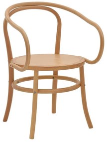 Καρέκλα - Πολυθρόνα Verfie φυσικό ξύλο οξιάς 55x50x83εκ 55x50x83 εκ.