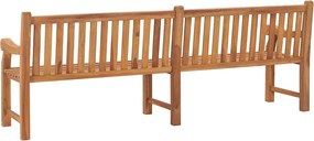 vidaXL Παγκάκι Κήπου 228 εκ. από Μασίφ Ξύλο Teak