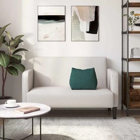 vidaXL Μαξιλάρι Πλάτης Σκούρο Πράσινο 45 x 35 x 20 cm ύφασμα