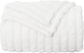 vidaXL Ριχτάρια 6 pcs Λευκό 270 x 240 cm Μαλλί