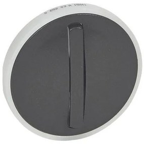 Πλακίδιο Διακόπτη - Στενό Φωτεινό Πλήκτρο Graphite Celiane 065203 Legrand-65203-Ανθρακί 065203