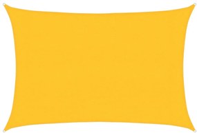 vidaXL Πανί Σκίασης Κίτρινο 3 x 5 μ. 160 γρ./μ² από HDPE