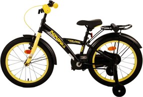 Thombike 18 Inch 24 cm Boys Coaster Brake Black/Yellow