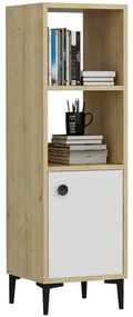 Ραφιέρα Δαπέδου Alone 475OLV1604 38,6x35x115cm Oak-White