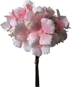 Τεχνητό Μπουκέτο Ροζ Απαλό 25cm 4170a-3/pk-616