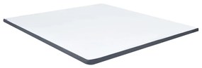 288215 vidaXL Ανώστρωμα για Κρεβάτι Boxspring 200 x 160 x 5 εκ. Λευκό, 1 Τεμάχιο