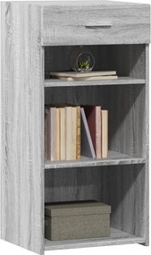 vidaXL Ντουλάπι Γκρι Sonoma 45x42,5x93 εκ. από Επεξεργασμένο Ξύλο