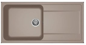 Νεροχύτης κουζίνας LIFE 480 Tortora 43 ELLECI 100x50cm - LG248043