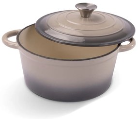 Κατσαρόλα Εμαγιέ 24x11.8cm 4.8lt Lamart IRON LT1302