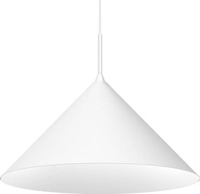 Κρεμαστό Φωτιστικό Capital White Ø46cm Λευκό