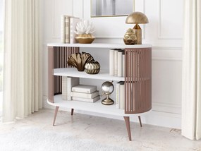 Κονσόλα Roenni II-Χάλκινο-Λευκό