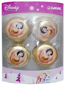 Σετ Μπάλες 4τμχ Princess Gold Δ7,5εκ. Disney 93-3067