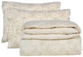 Σετ Σεντόνια Φανελένια Μονά 170x260 9640 BEIGE, TAUPE 5204850238377