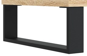 vidaXL Δισκοθήκη Sonoma Δρυς 85 x 38 x 48 εκ. από Επεξεργασμένο Ξύλο
