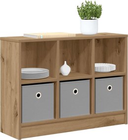 vidaXL Πλαϊνό γραφείο Artisan Oak 73,5 x 22,5 x 53,5 εκ
