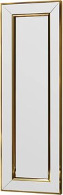 Καθρέπτης Τοίχου Χρυσό CARLOS 30x3,2x90