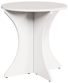 vidaXL Σετ Τραπεζιού Για Καφέ 3 pcs Λευκό 46 x 46 x 47 εκ.