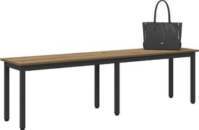 vidaXL παγκάκι Artisan Δρυς 160 x 35 x 45 cm Επεξεργασμένο Ξύλο