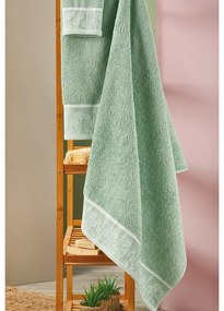 Πετσέτες Μπάνιου (Σετ 3τμχ) Whitegg T081 500gsm Πράσινο
