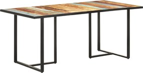 vidaXL Τραπεζαρία 180 εκ. από Μασίφ Ανακυκλωμένο Ξύλο