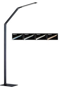 Επιδαπέδιο Φωτιστικό LED Geri σε 2 χρώματα από Fischer Honsel-45841-Γκρι 45841