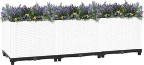 vidaXL Ζαρντινιέρα 120 x 40 x 38 εκ. από Πολυπροπυλένιο