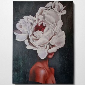 Πίνακας Καμβάς 405HND1147 50x70cm Multi Wallity Κάθετοι Wood, Canvas