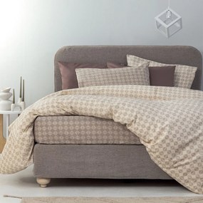 Σεντόνια Μονά (Σετ) Palamaiki Fashion FL6266 Εκρού,Μπεζ ΧΩΡΙΣ ΛΑΣΤΙΧΟ 170x260