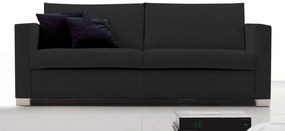 Καναπές Smart Διθέσιος-120φ 90β εκ.-Μαύρο