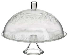 Click Τουρτιέρα Με Πόδι Γυάλινη Φ30x26cm Διάφανη 6-60-185-0002
