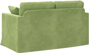 vidaXL Καναπές Ανοιχτό Πράσινο
