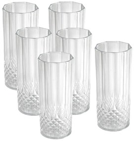 Ποτήρια Ποτού Πλαστικά 400ml (Σετ 6τμχ) Alpina 871125205305