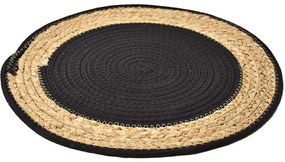 Σουπλά 00.06.67427 Φ40cm Natural-Black Cotton,Wicker