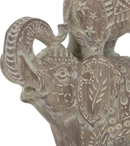 Διακοσμητική Φιγούρα Ελέφαντες (18x6x31.5) A-S Abou 203961