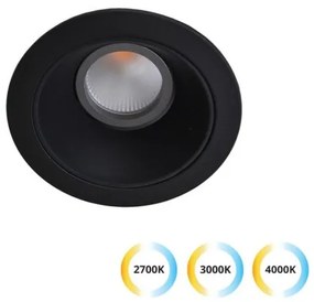 Χωνευτό Σποτ 20W 3000K 38° Alea Viokef 3914-012B-3-S-38 Μαύρο