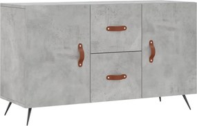 vidaXL Ντουλάπι Γκρι Σκυροδέματος 100 x 36 x 60 εκ. Επεξεργασμένο Ξύλο