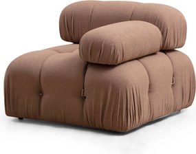 1-Seat Sofa Bubble 1R - Brown Bouclette Brown