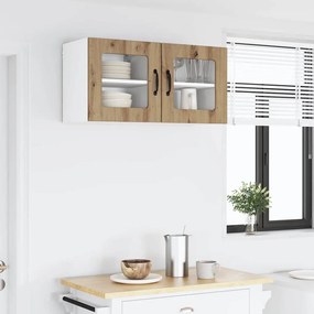 vidaXL Ντουλάπα Κουζίνας Lucca 2 pcs Artisan Δρυς 40 x 31 x 40 εκ.