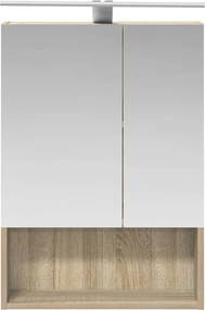 vidaXL Σετ Ντουλαπιών Μπάνιου 5 pcs Sonoma Δρυς Επεξεργασμένο Ξύλο