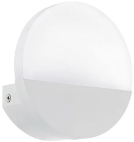Eglo Metrass1 Μοντέρνο Φωτιστικό Τοίχου με Ενσωματωμένο LED και Θερμό Λευκό Φως σε Λευκό Χρώμα Πλάτους 13cm 96039
