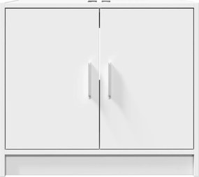 vidaXL Ντουλάπι Νιπτήρα Λευκό 63x29x55 εκ. Επεξ. Ξύλο