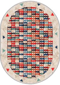 Χαλί WOOKECE275 Beige-Multi Conceptum Hypnose 160X230cm
