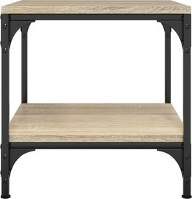 vidaXL Τραπεζάκια Σαλονιού 2 τεμ. Sonoma Δρυς 40x40x40 εκ. Επεξ. Ξύλο