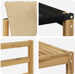 vidaXL Σειρά Καναπέ Εξωτερικού 8 pcs Λευκό και Μπεζ