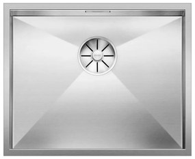 Blanco Zerox 500-U Inox Λείος Νεροχύτης Υποκαθήμενος με 1 Γούρνα 54x44 cm